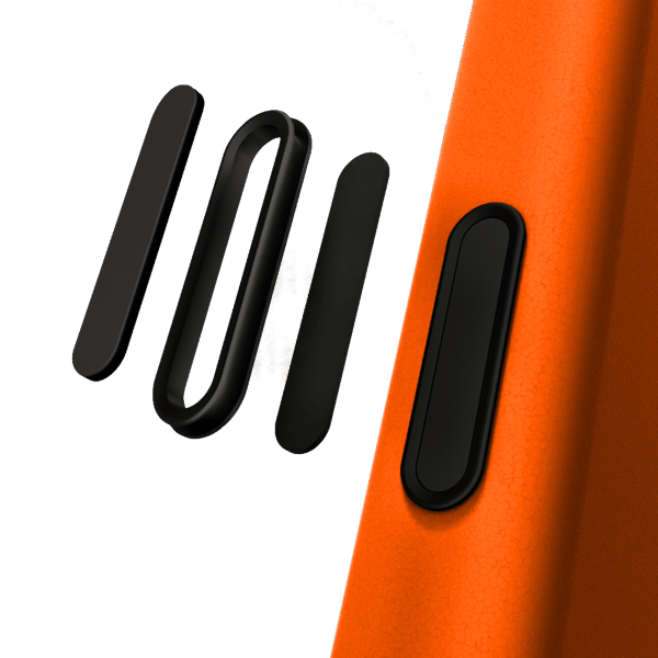 Yaxo Læder Gear Slim MagSafe iPhone 17 Honninggul