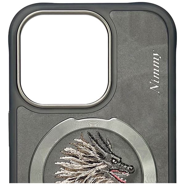 Nimmy Dragon MagSafe-skal till iPhone 16 Pro, grått