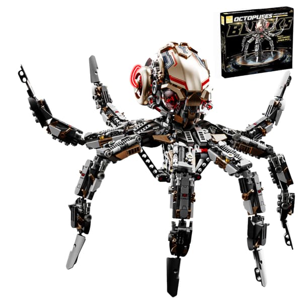 Technic MJI 13085 - Mekanisk blæksprutte LED, bevægelige dele 1768 stk.