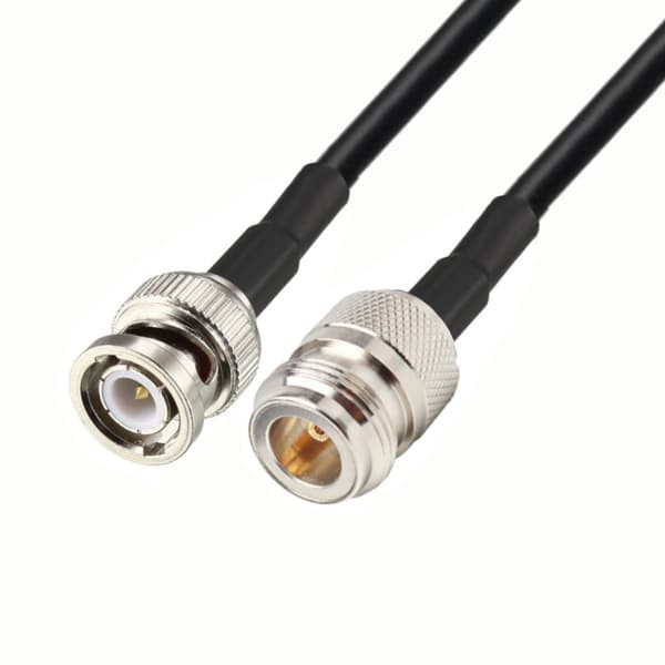 Antennikaapeli BNC-liitin / N-naaras H155 2m