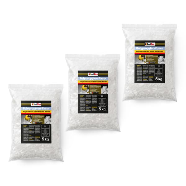 IsolBau Polypropeenikuidut PP 12mm Polypropeenikuitu 15 kg