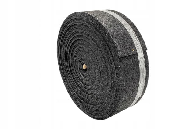 akustisk gummibånd, bjælker, modlæg, profil, gummipuder, 4 mm gummi