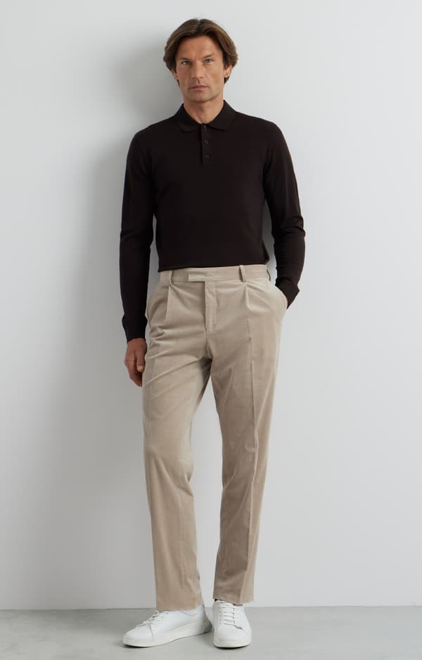 Slanke fløjlsbukser - Mix&Match 176/94