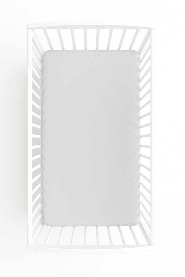 Bomuldslagen til tremmeseng 120x60 cm - grå