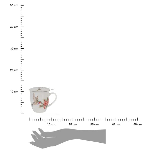 KOLIBER 400 ml mugg med infusionskärl