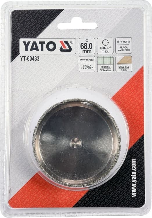 YATO 68MM YT-60433 BORR FÖR GRES