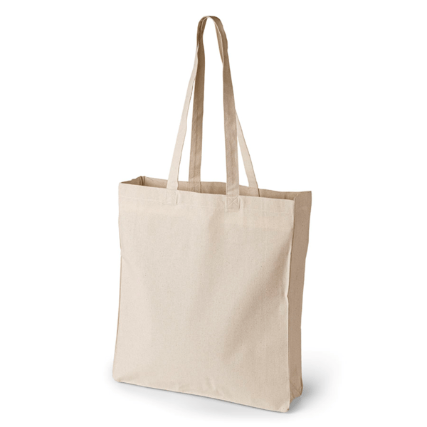 Eco Cotton Shopper Bag 180g långt handtag ecru