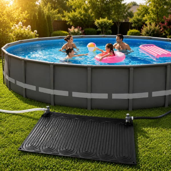 Solmåtte til pool Solvarmepanel Poolvarmerkollektor