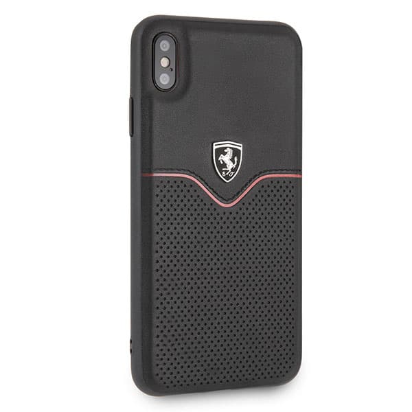Ferrari Hardcase Off Track Victory cover til iPhone Xs Max, sort