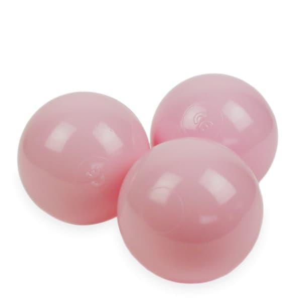 Lelupallot ø7cm 100kpl vaaleanpunaiset