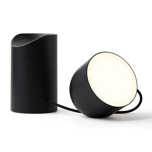 Lexon Orbe LED-lampa svart