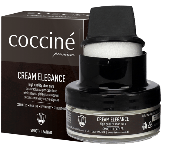 Närande skokräm - CREAM ELEGANCE blå 50 ml