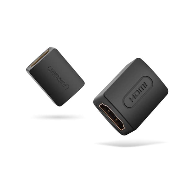 HDMI-kabelkontaktadapter svart