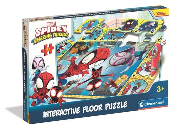 Spider-Man puslespil tæppe
