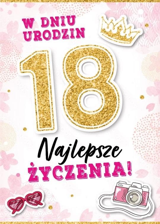 Syntymäpäiväkortti 18