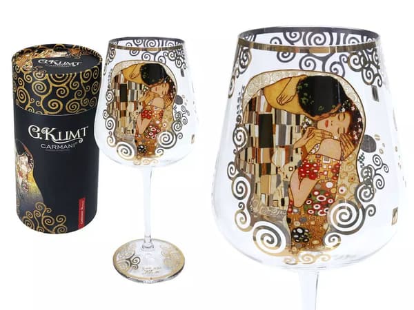 Carmani, vinglas - Gustav Klimt/Kys, kys