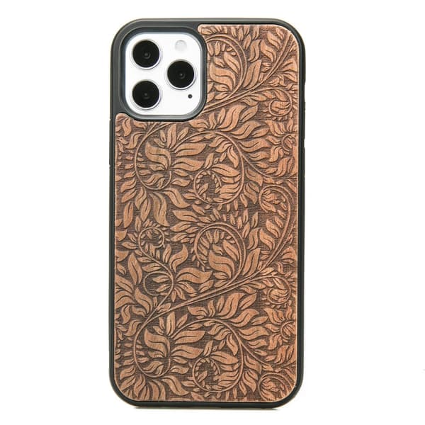 Æbletræsblade Træcover til iPhone 12 / 12 Pro