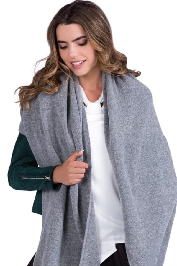 SCARF*01 dam vinter silverfärgad