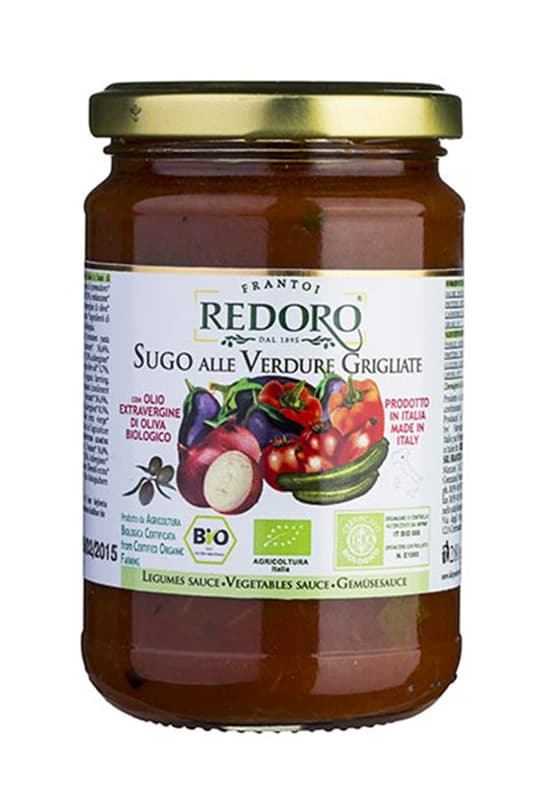 Redoro ekologisk grillad grönsakssås 290g