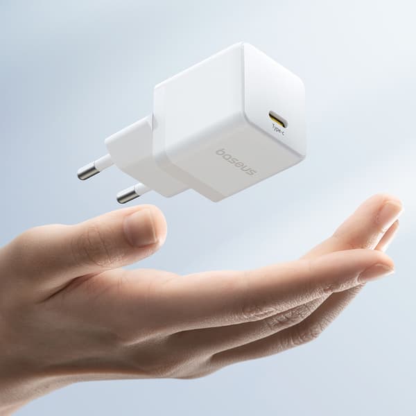 Palm 20W USB-C Väggladdare - Vit