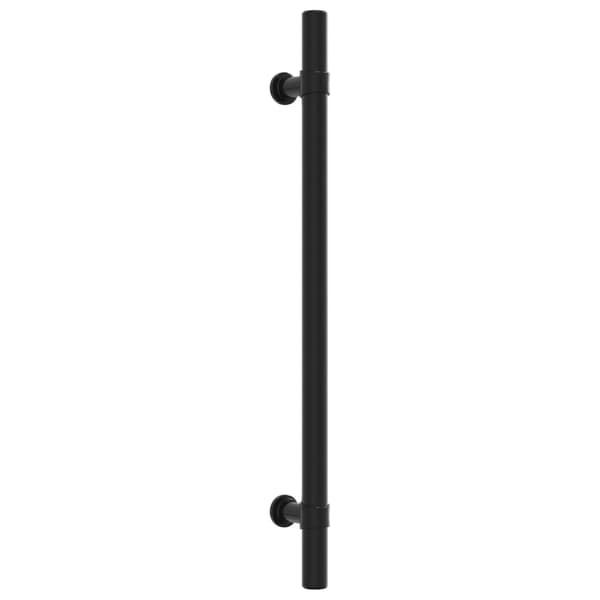 vidaXL skabsgreb 10 stk. sort 192 mm rustfrit stål