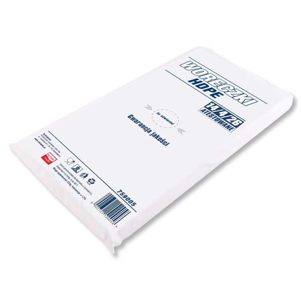 HDPR-poser 14x26/4 cm 6mic 800 stk.