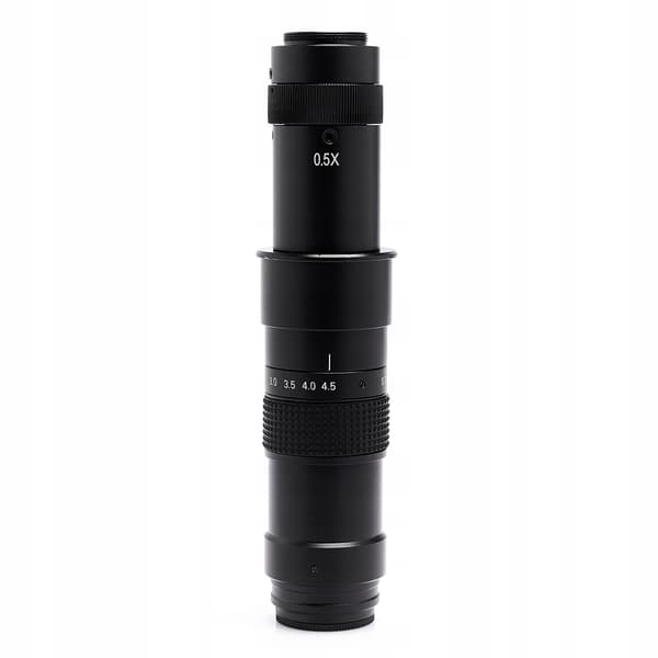 C-Mount Zoom 360x digitalt mikroskopobjektiv