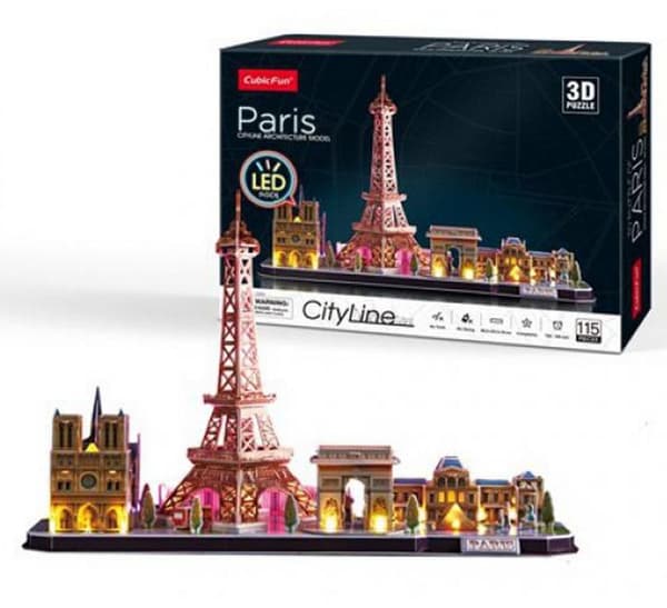 3D-puslespil Paris