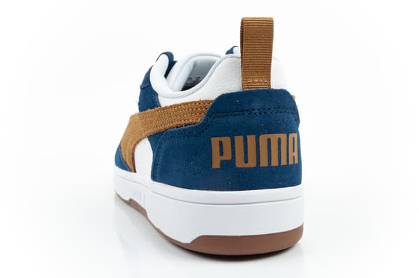 Puma Rebound v6 Low SD Vit-Smörkblå [402262 07] s.44