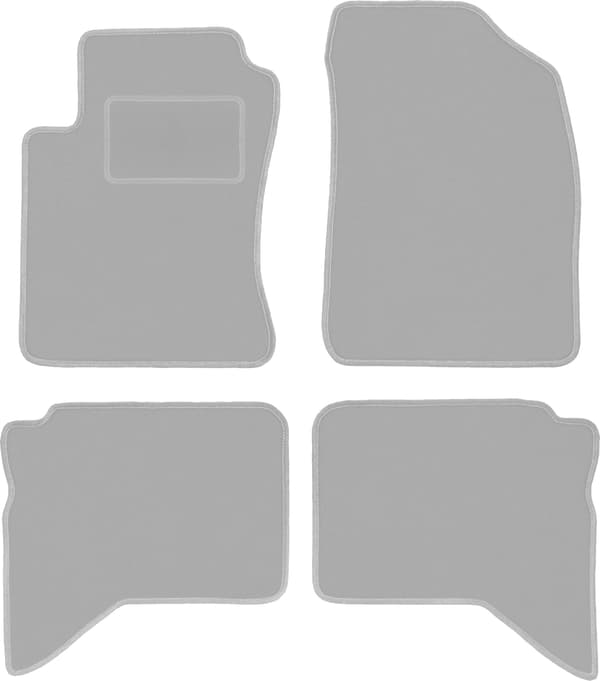 Grå bilmåtter til: Daihatsu Terios II SUV (2006-)