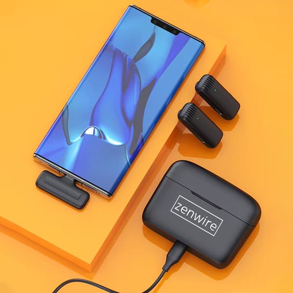 Zenwire J13 trådlös USB-C Bluetooth-kondensatormikrofon