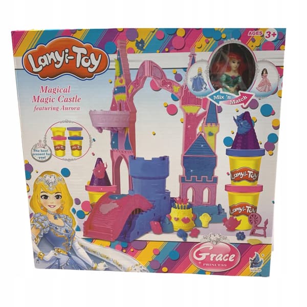Play-Doh Plasticine Stort Kreativt Set Slottdocka