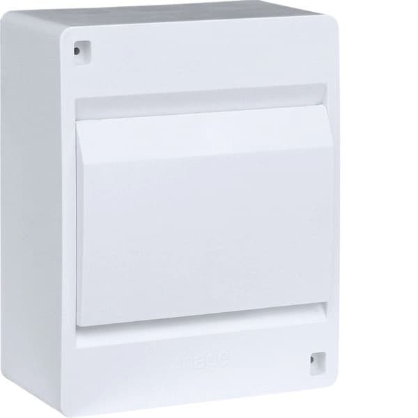 IC2 1x6 modulært eltavle, IP40, solid dør