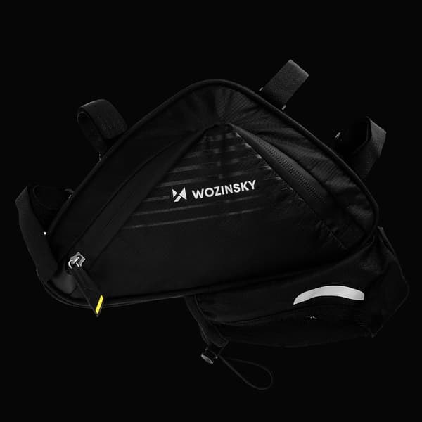 Cykeltaske under stel 1,5l sort