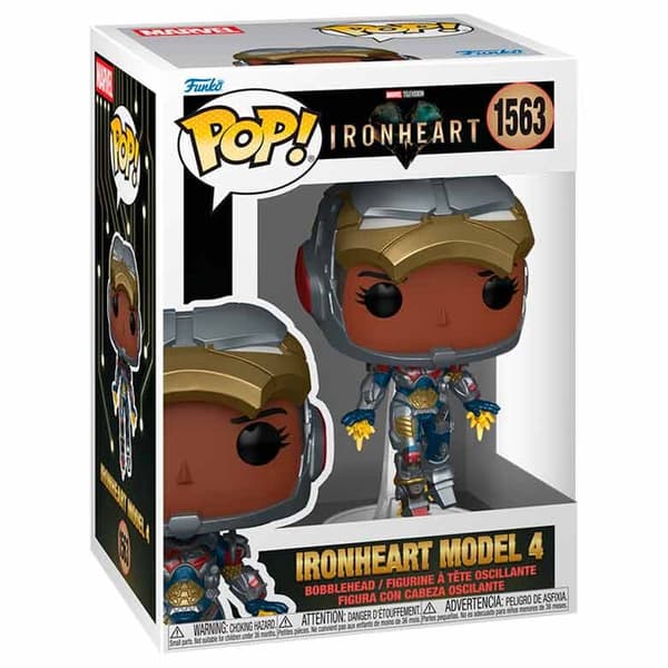 Funko POP Marvel 1563 Ironheart Model 4 Samlerfigur