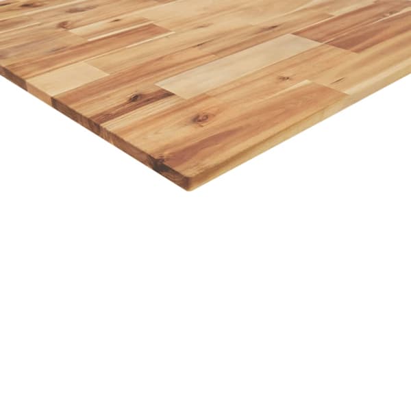 vidaXL rektangulær bordplade 100x40x2 cm massivt akacietræ