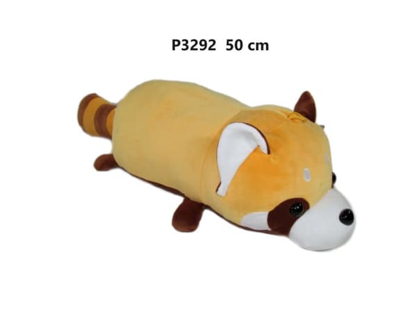 Rød panda pude 50 cm