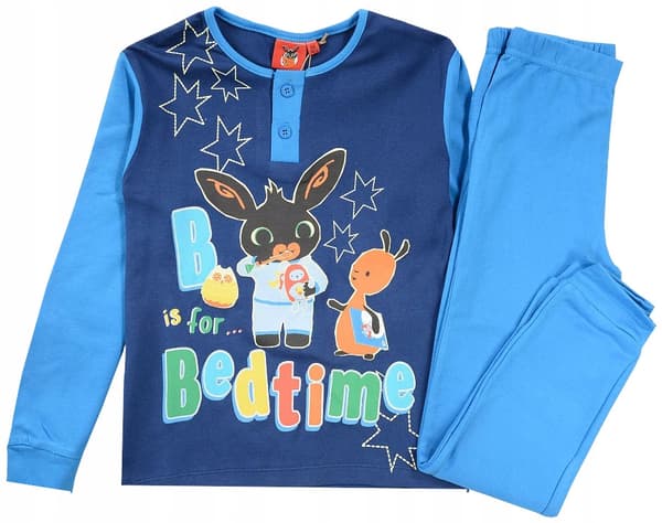 Bing pyjamas i æske premium bomuld størrelse 110