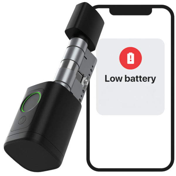 Elektronisk låscylinder V1 TTLock Svart