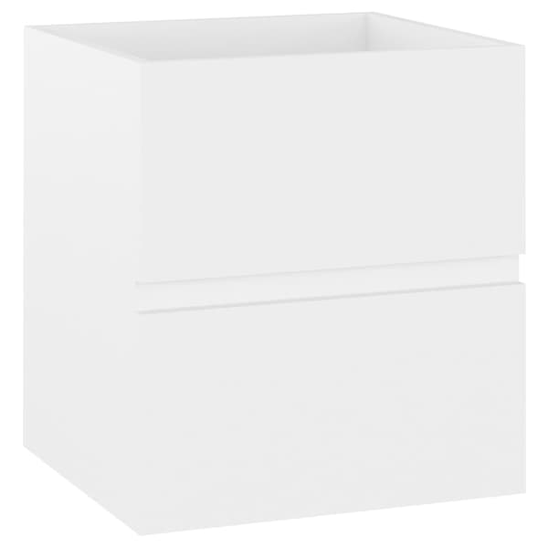 vidaXL håndvaskskab hvid 41x38,5x45 cm spånplade