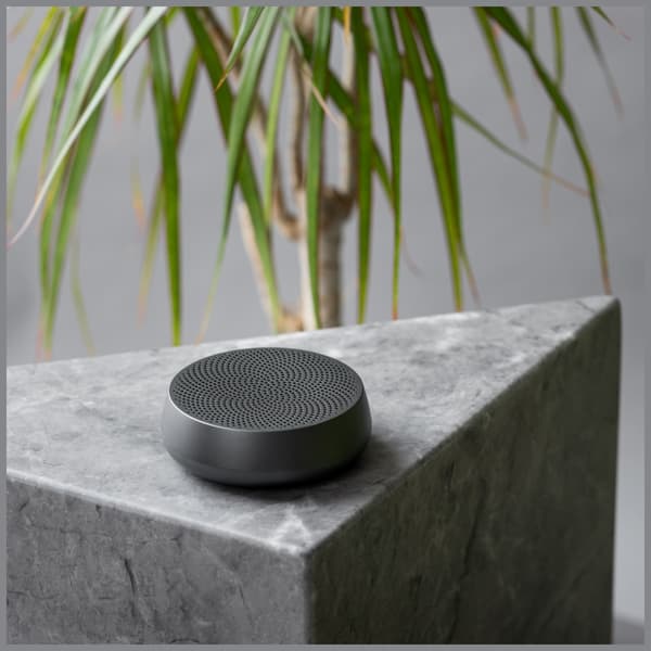Lexon Mino+ L Bluetooth-kaiutin alumiinia tummanharmaa