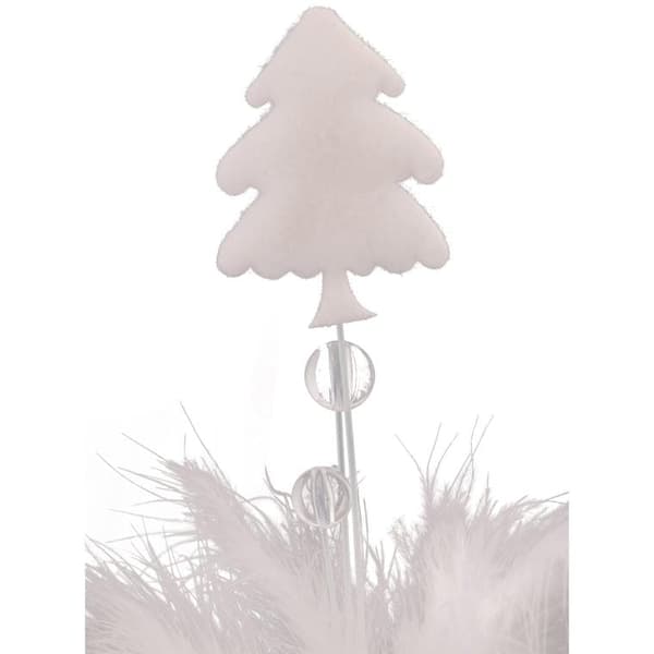 Vit fjäderprydnadsgran - 15 cm spade