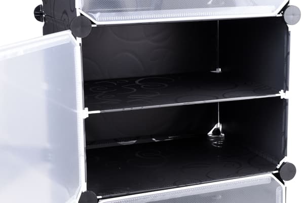 Pola modulaarinen kenkäkaappi musta