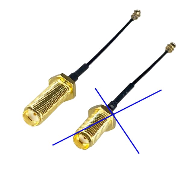 Pigtail uFL / SMA-fatning RF1.13 25 cm lang