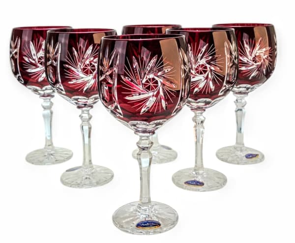 Ruby Crystal vinglas 280 ml olivenkværn