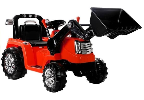 ZP1005 Batteridriven traktor Röd