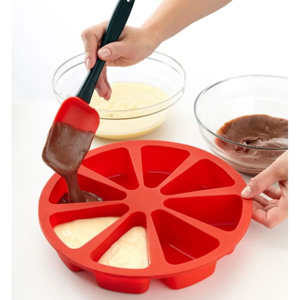 Form, silikonkakform för 8 portioner