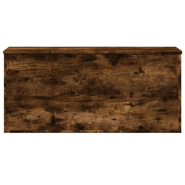 vidaXL kommode, røget eg, 100x42x46cm, træbaseret materiale