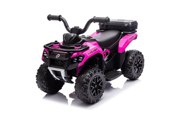 GTS1155 Rosa batteridriven fyrhjuling