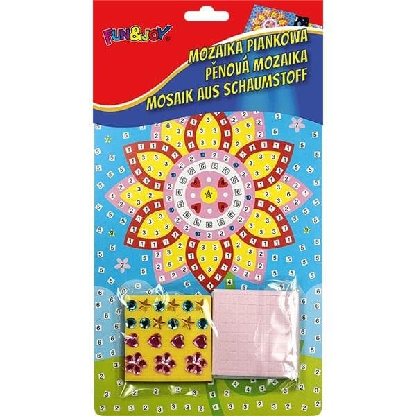 Vaahto mosaiikki kukka